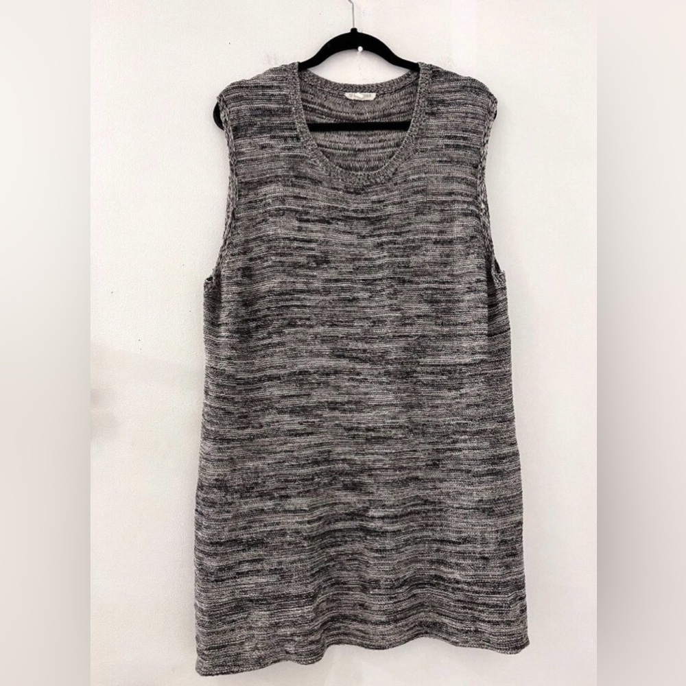 Eileen Fisher Women's Organic LinenSpace Dye Tunic Sweater Size 2X Classiccore M
